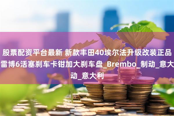 股票配资平台最新 新款丰田40埃尔法升级改装正品布雷博6活塞刹车卡钳加大刹车盘_Brembo_制动_意大利